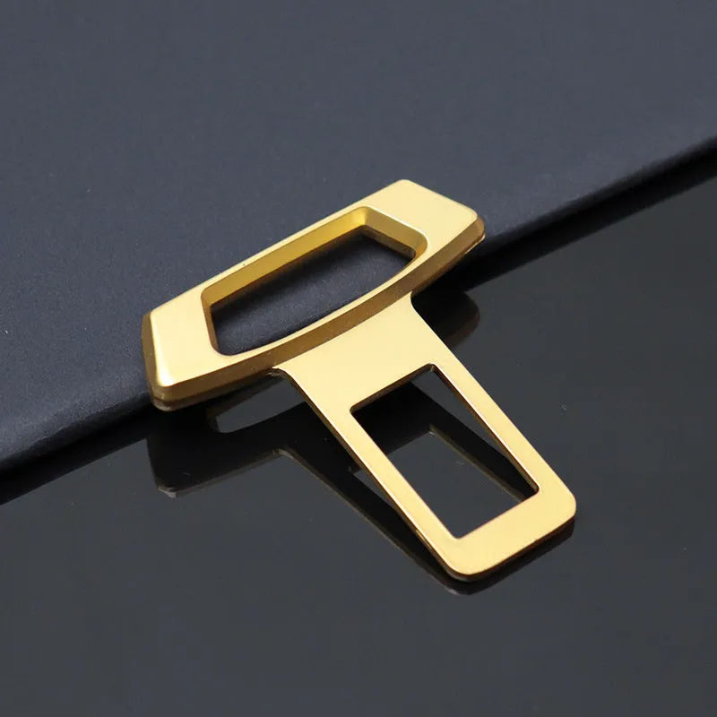 Metal car audio silencer insert in matte black, gold, and silver colour options.