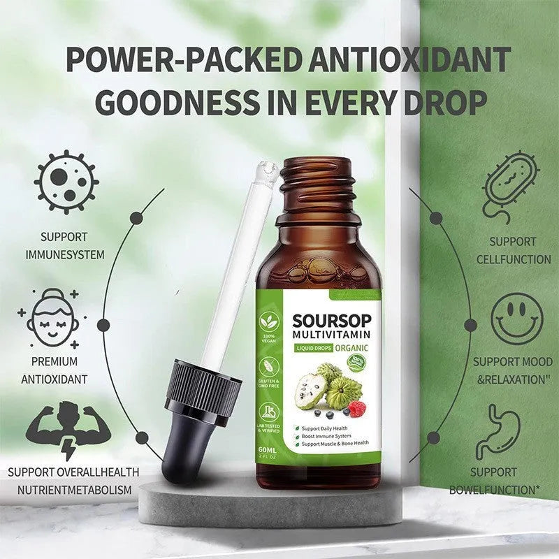 60ml bottle of edible care drops in prickly fruit and lychee flavours for adult use.