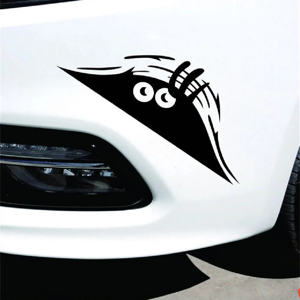Self adhesive body stickers showing four face designs in 19cm by 7cm size