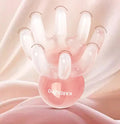 Small pink octopus-shaped massage comb for facial meridian and periocular massage