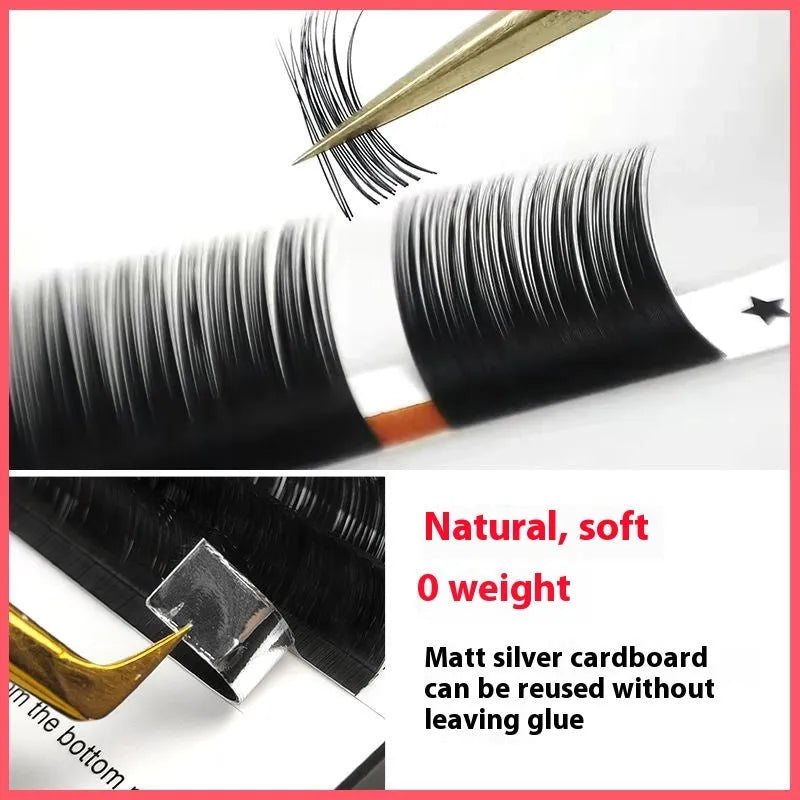 Dense 16-row mink hair false eyelashes on a white background, showing natural fibre texture.
