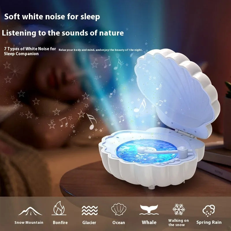 Retro vinyl record player shell decorative LED lamp with lithium battery power