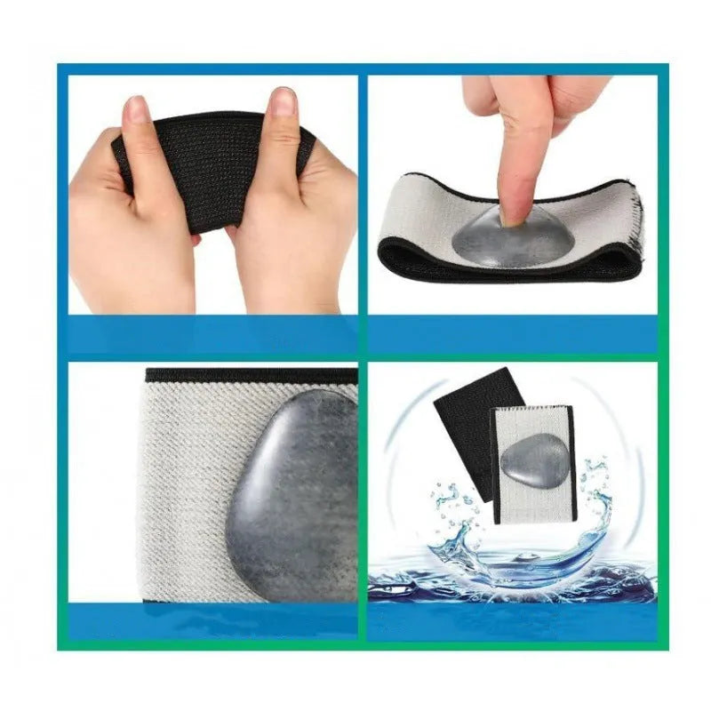 Elastic foot bandage with PU heart pad arch support in ordinary and heart style options