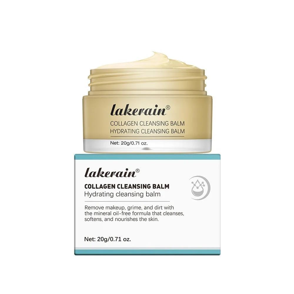 Makeup remover cream in 20g size with rose fragrance for facial and lip cleansing