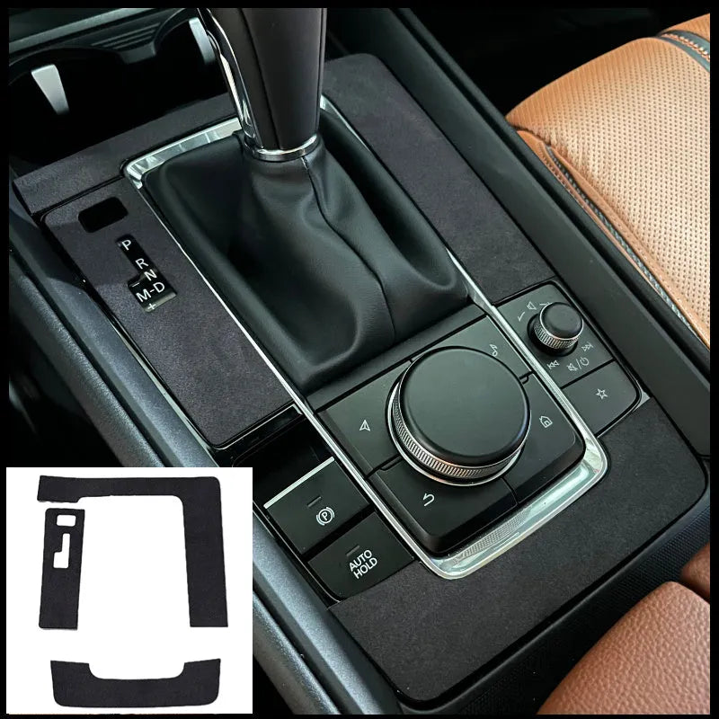 Atz aluminium alloy decorative sticker set for car steering wheel buttons and interior customisation