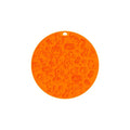 Round silicone pet licking mat with sucker base in multiple colour options