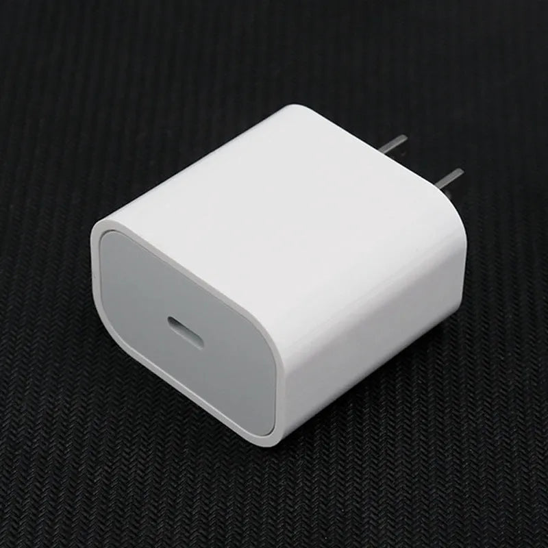 PD20W mobile phone charger with USB port for American and European sockets