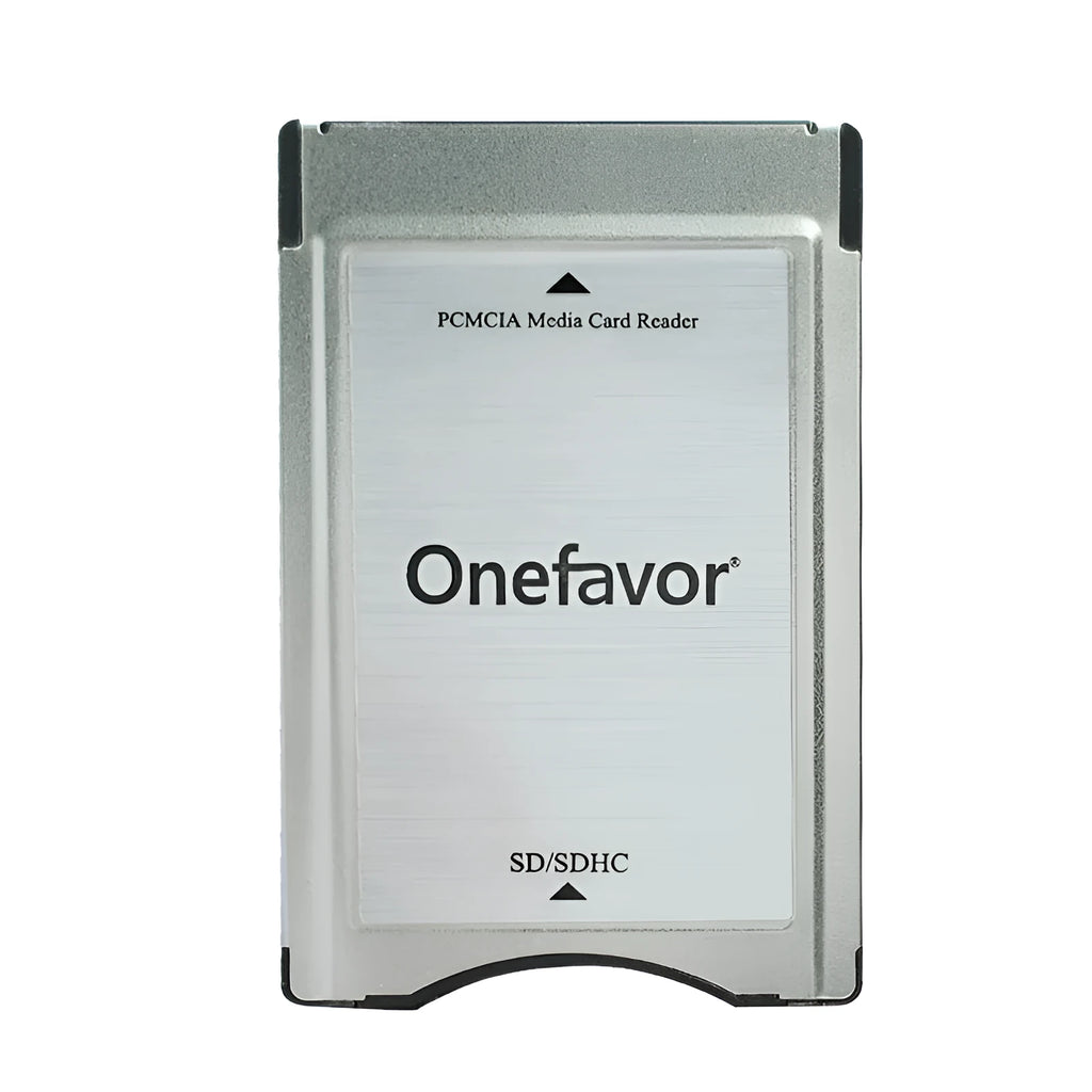 SD to PCMCIA adapter card with stainless steel housing and 32GB SD card for Mercedes-Benz vehicles