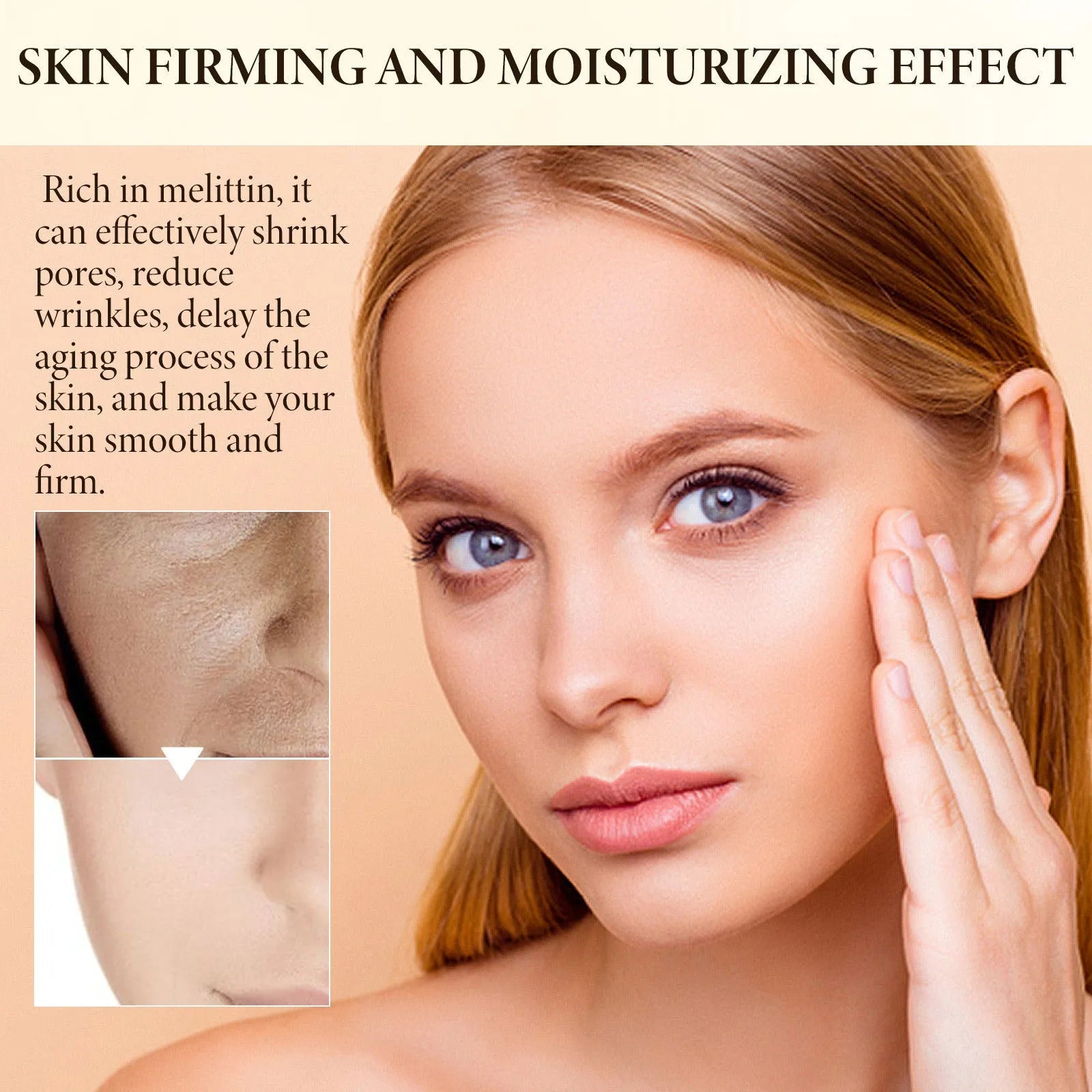OUHOE Bee Firming Cream 30g jar of hydrating and firming face cream