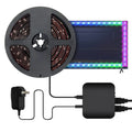 Smart TV backlight strip with intelligent control for 40-80 inch televisions in waterproof plastic housing