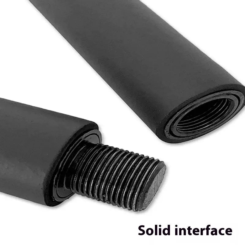 Two-segment yoga pilates push-and-pull fitness stick for resistance training