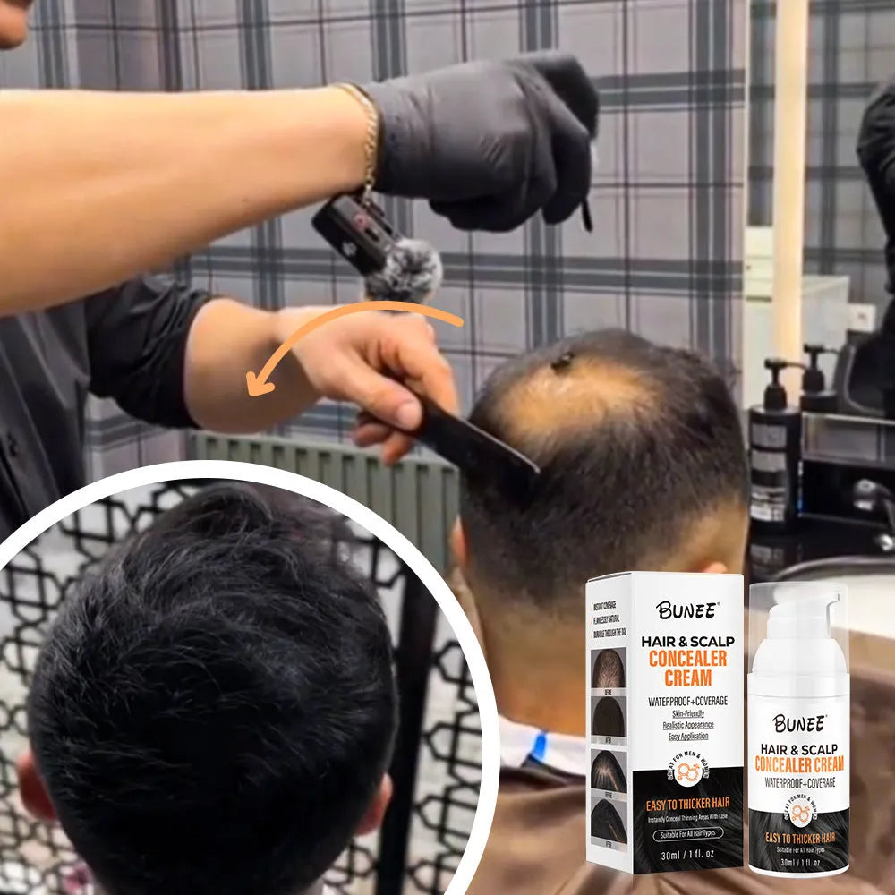 30ml hair thinning cover concealer pomade bottle for scalp nourishing and coverage
