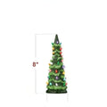 Resin Christmas tree decorations in European style with colour or warm light options