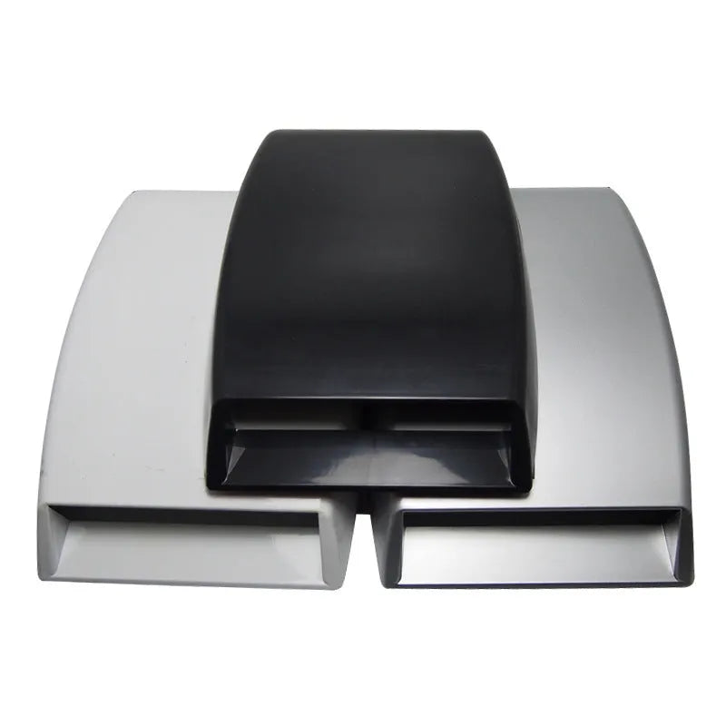 Black ABS plastic car decoration simulation air inlet vent with dimensions 260mm long
