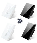 Black or white 120 type smart dimmer with tempered glass touch panel and WiFi/Alexa connectivity