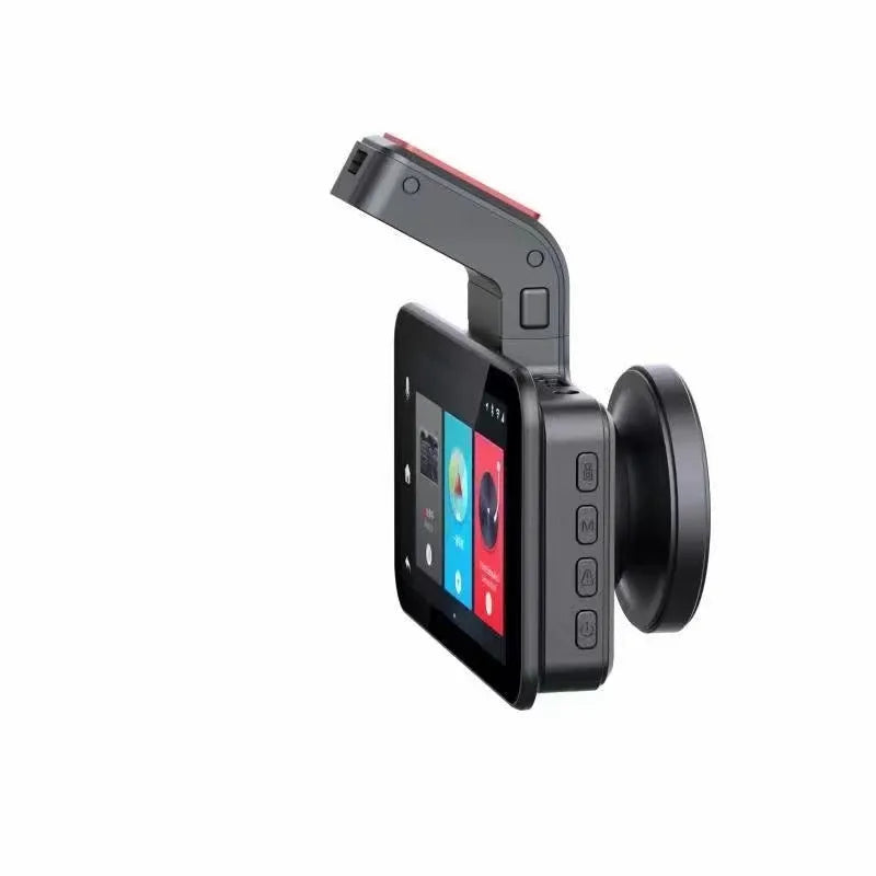 3-inch car DVR dash camera with dual lens system for front and rear recording