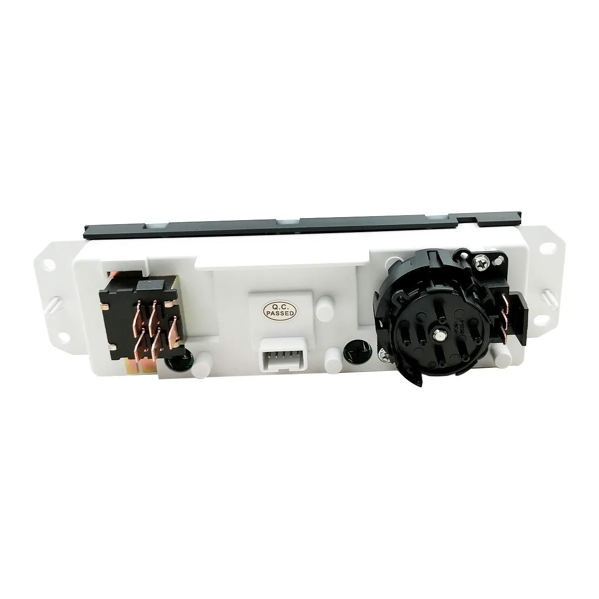 Black automotive air conditioning control panel for Jeep Wrangler 2005-2006 models with OE number 55056558AA