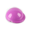 Plastic motorcycle cap helmet for dogs in solid colour with three size options