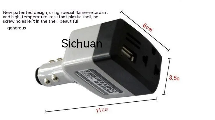 011C model car USB charger adapter for cigarette lighter socket to USB power conversion