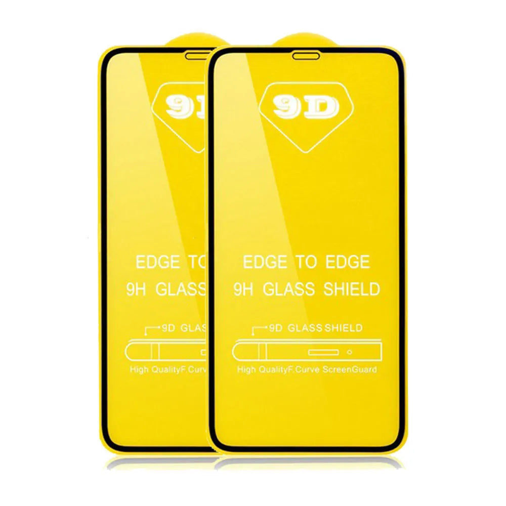 Black tempered glass screen protector for Xiaomi 10 Lite 11 Lite 11T Pro smartphones