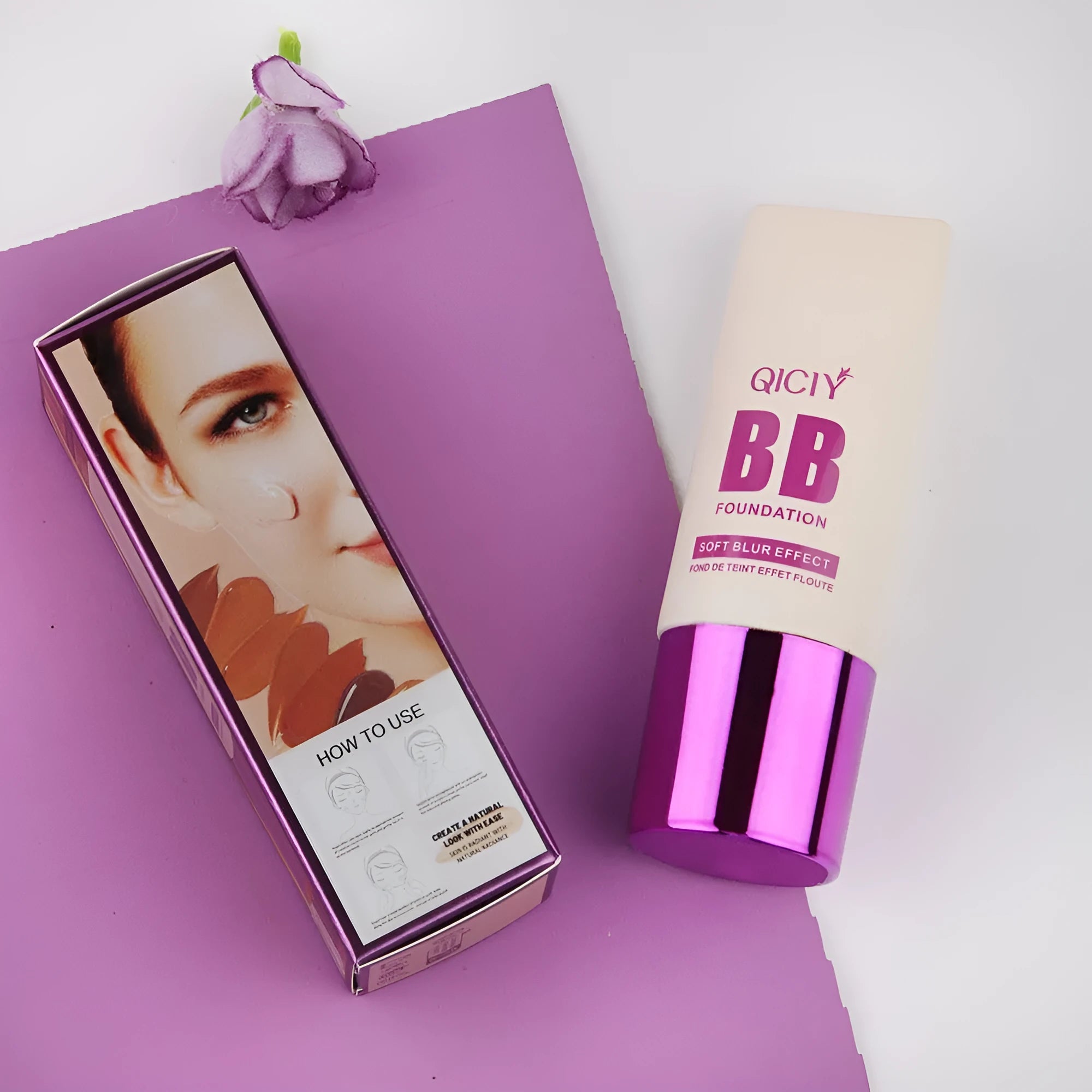 Feeding bottle BB cream liquid foundation and concealer in ten different shades