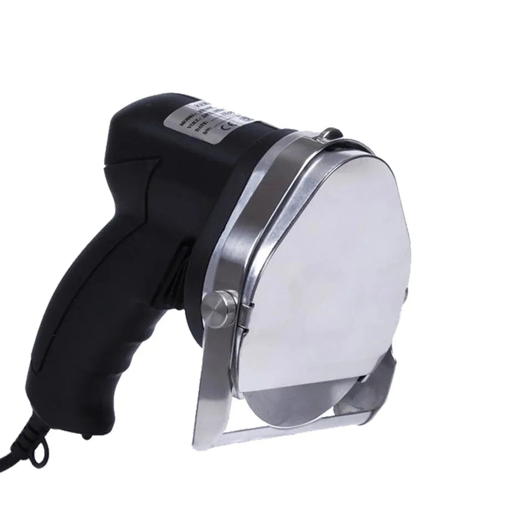 Black electric meat cleaver for KS-100E barbecue machine with 80W motor