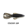 8cm PVC soft fishing lure simulation bait in multiple colour options