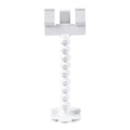 Black pet photography phone holder with treat clip for dog and cat photography sessions