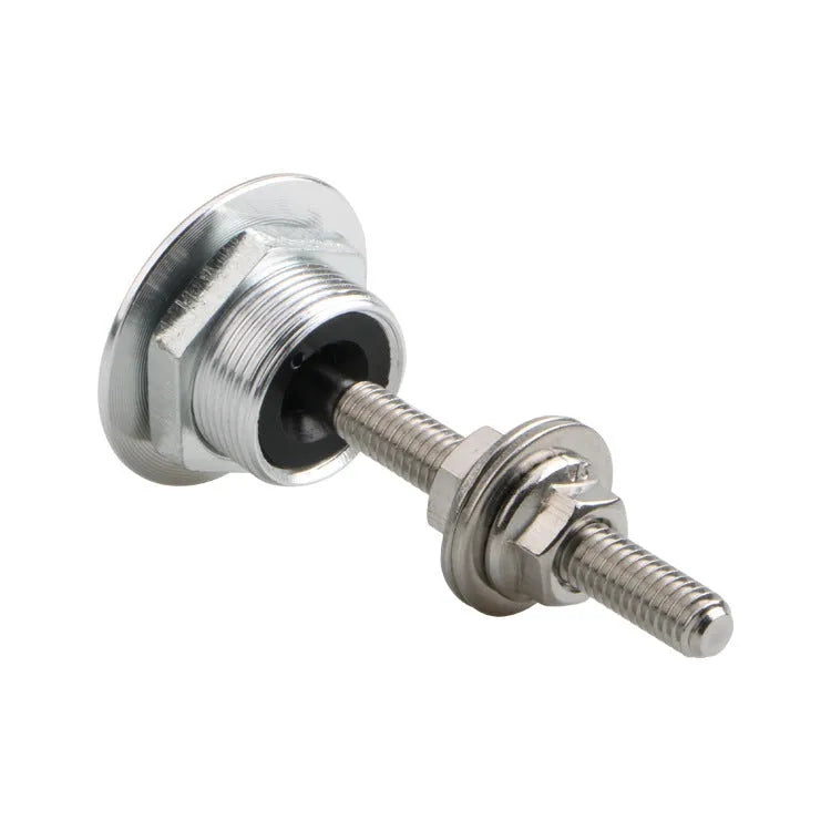 30mm diameter CNC aluminium mini engine cover lock in five colour options with 55mm screw