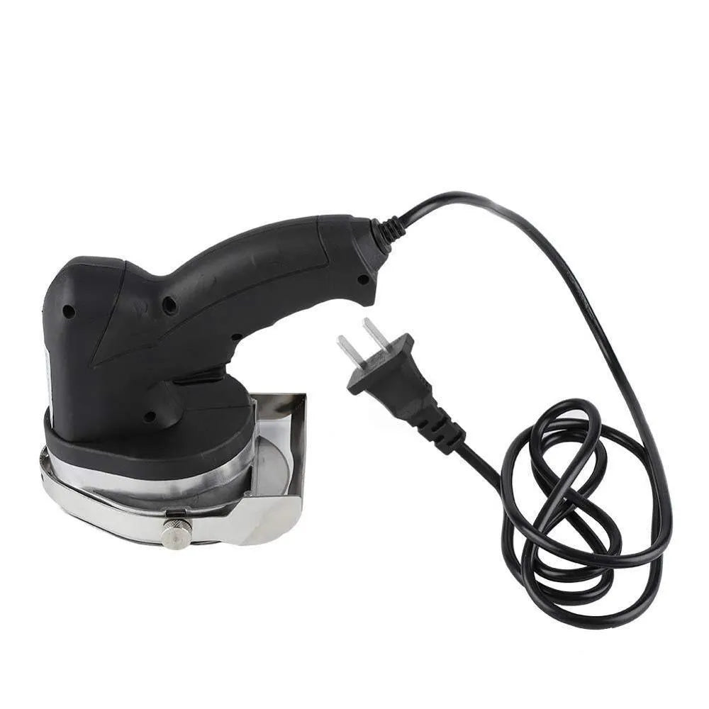 Black electric meat cleaver for KS-100E barbecue machine with 80W motor