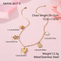 Stainless steel necklace with geometric sun pendant on adjustable 41-50cm chain