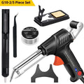 Black light soldering gun kit with five pieces, alloy construction, 205x170mm size