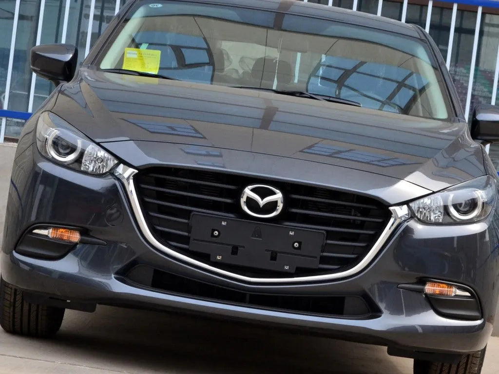 Mazda 3 Exela headlamp replacement cover kit with adhesive for 2014-2019 models
