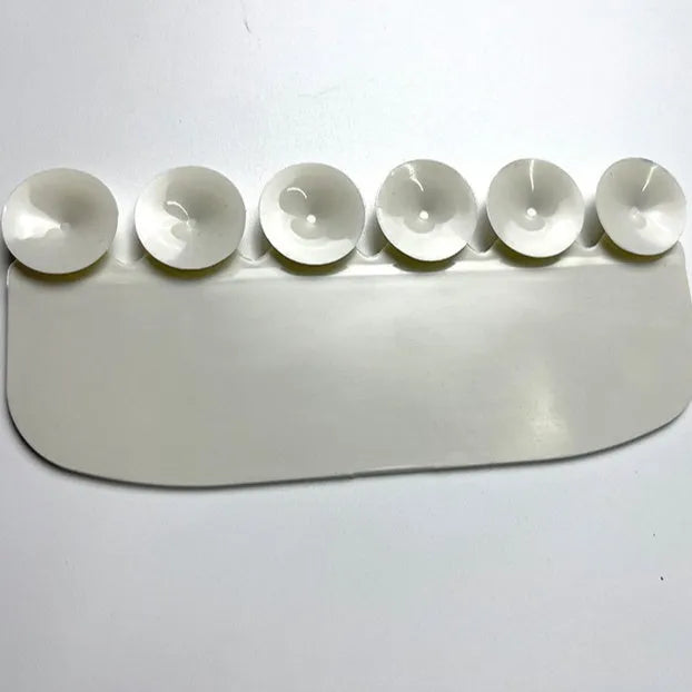 White PVC toilet training urine blocking board for children's splash prevention