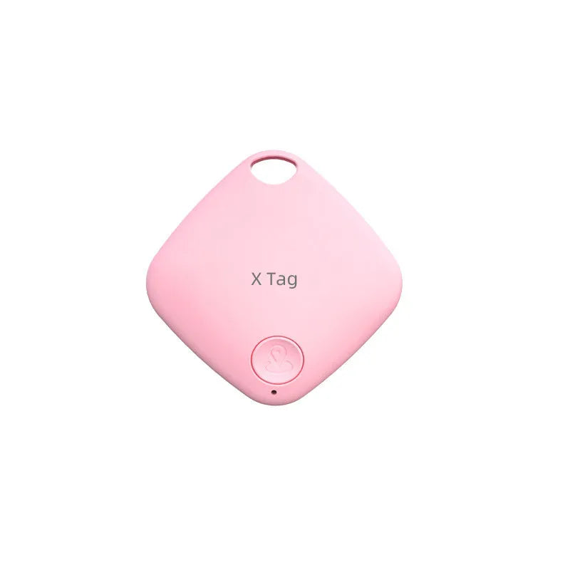 Diamond Global Locator Bluetooth anti-loss tracker in black, shown next to a key ring.