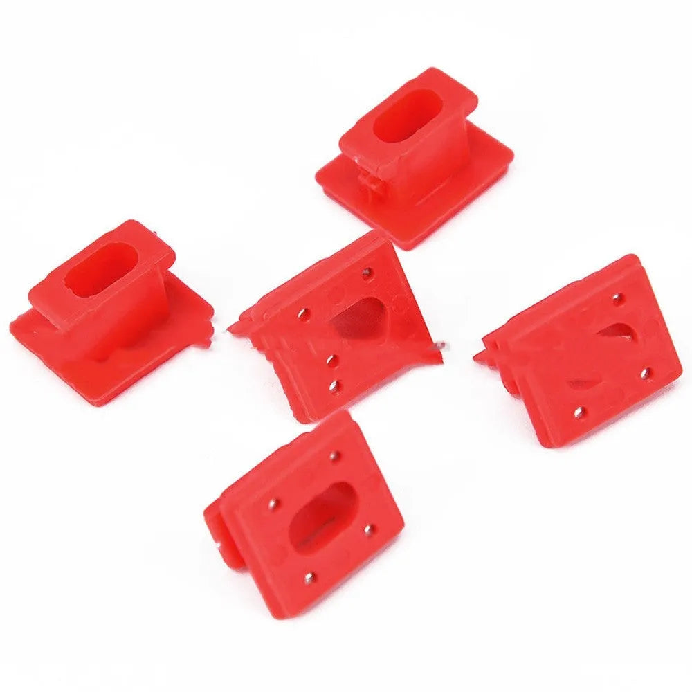 Plastic snap body clip for BMW 3 7 X3 Series E46 door walnut interior trim panel fixing buckle