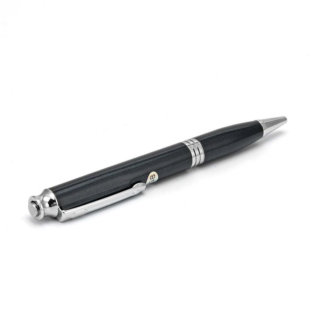 Black pen-style USB voice recorder MP3 player with digital microphone for long-distance recording