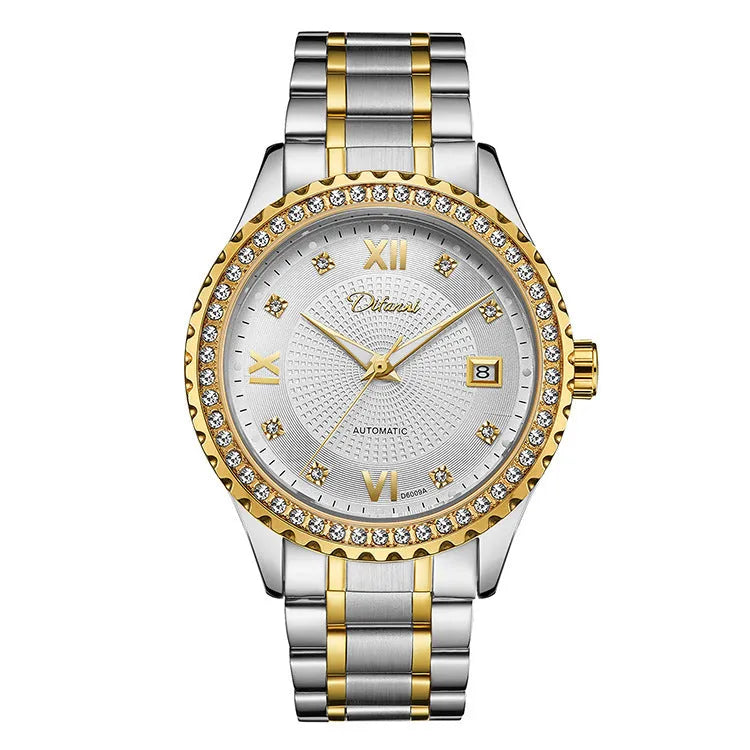 Fashionmonger waterproof luminous automatic mechanical watch for men with business style design