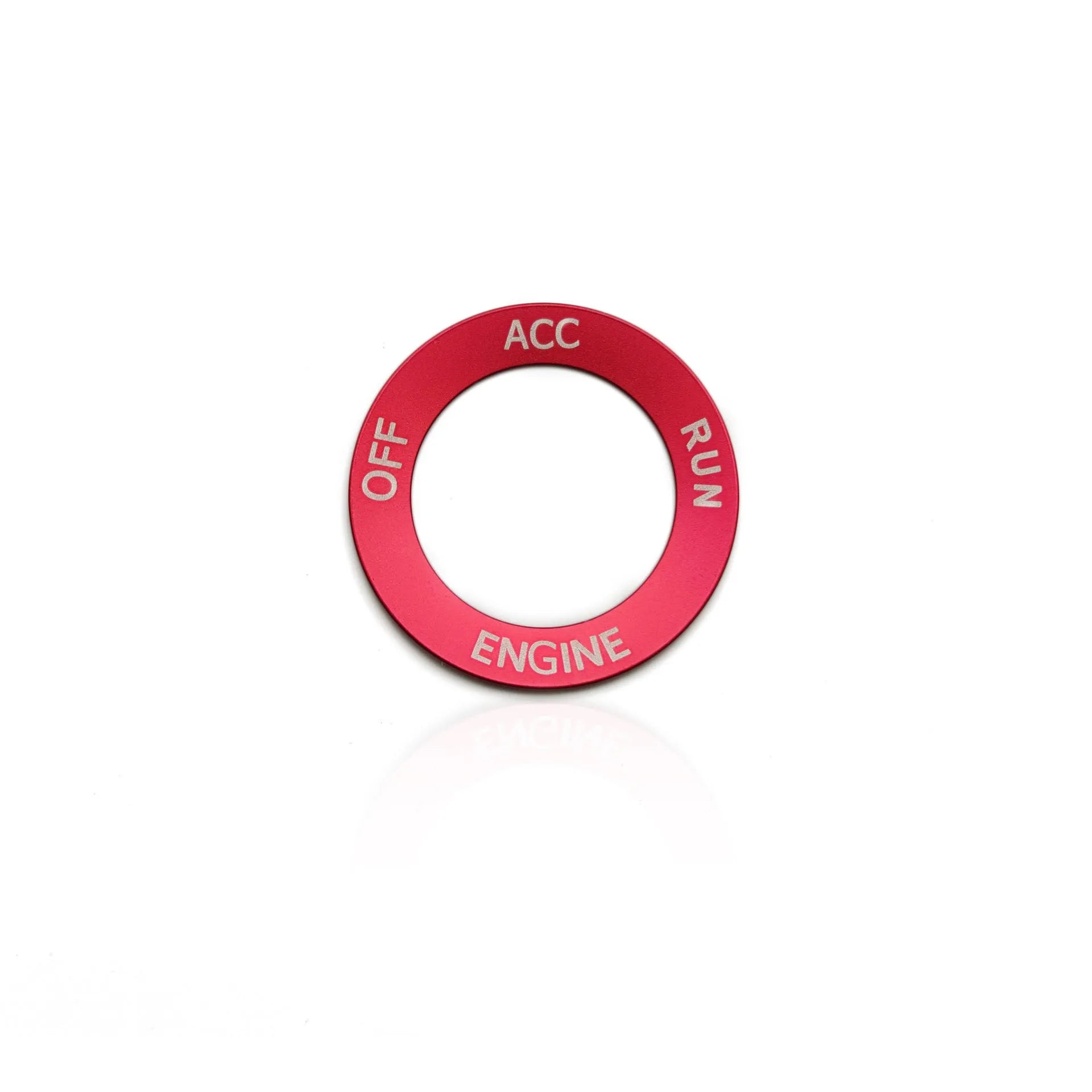 Aluminium alloy decorative ring for Dodge Challenger and Grand Cherokee air conditioning knob in multiple colours