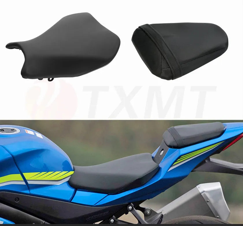 Suzuki GSXR1000 motorcycle seat cowl covers in waterproof PU leather material