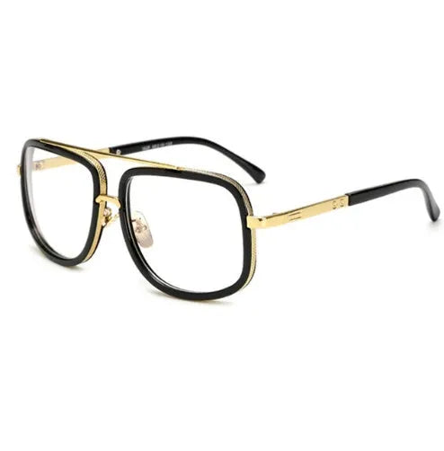 Round vintage sunglasses with UV400 PC lenses, plastic and metal frame, unisex design, available in eight colours.
