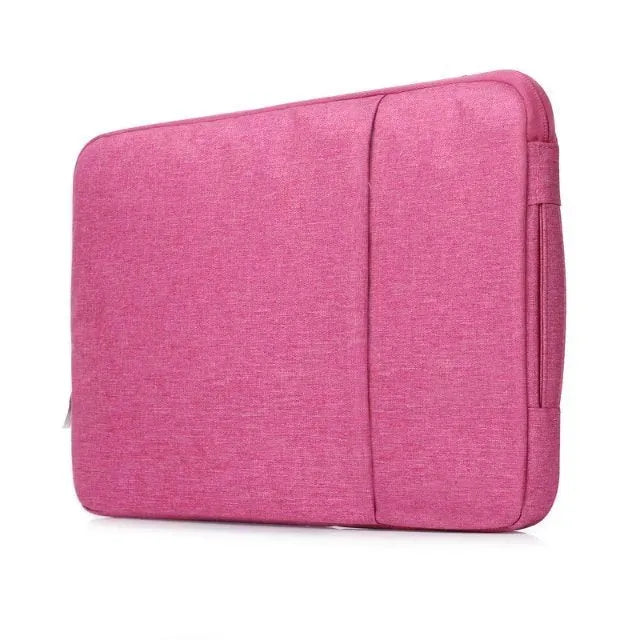 Canvas protective sleeve case for iPad Pro 12.9 inch tablet in grey colour.