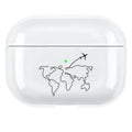 PC protective case shell for AirPods Pro 3 in solid colour back cover design