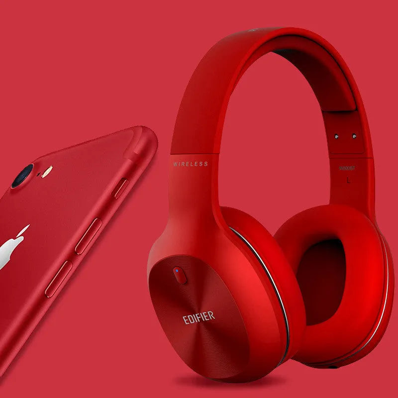 Black wireless sports headset with Bluetooth 5.0 and 50-hour battery.