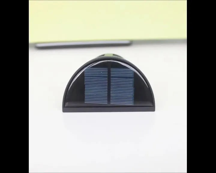 Solar wall lamp with 6 LED outdoor lights for garden courtyard waterproof IP65 rated