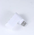 USB 2.0 expansion hub with spin-colour design in black and white colour options