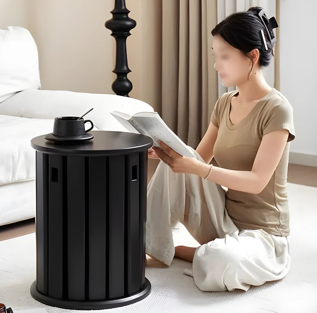 Stackable iron dining stool in modern simple style with graphic customisation option