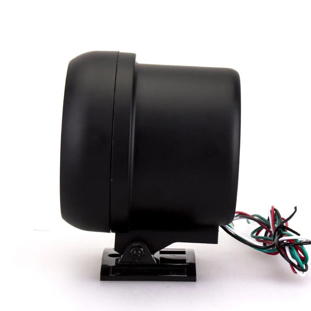 Universal blue light pointer tachometer 0-8000 RPM 95mm black plastic car gauge