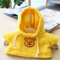 Cloth pet hoodie for small dog or cat in multiple colours including a grey bear pattern sweater.