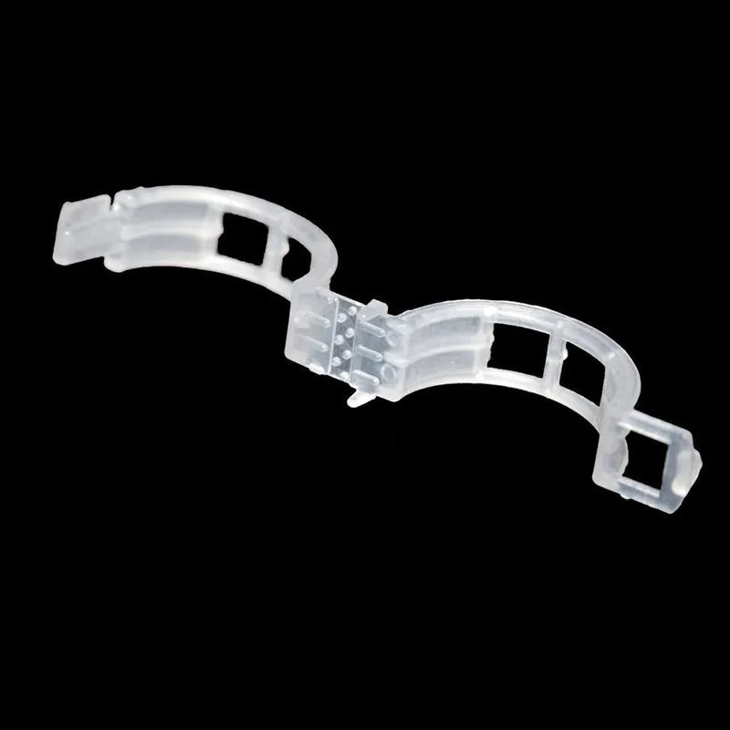 50 plastic garden grafting clips for tomato flowers and plant twigs with smooth injection-moulded surfaces